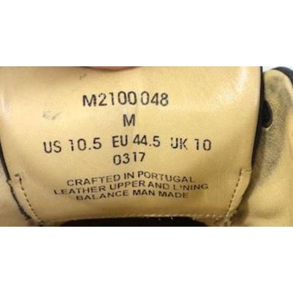 Samuel Hubbard Founder Oxford Black Leather Men's US 10.5 - Picture 6 of 6